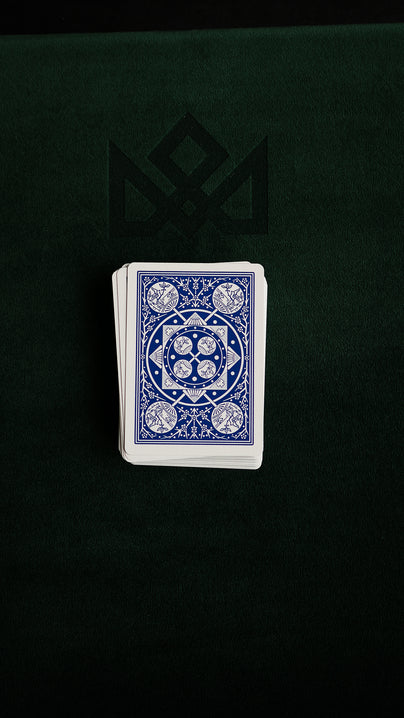 TALLY HO Fan Back Playing Cards (RED) playing cards — view 20