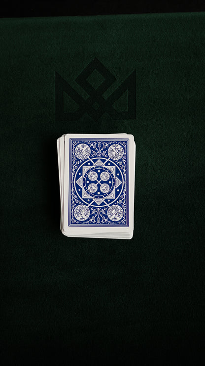 TALLY-HO Fan Back SLEIGHTS - MIXED BRICK (12 Decks)