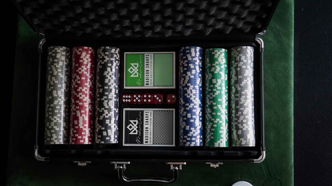 MADISON SHARPS Playing Cards - BLACK playing cards — view 5