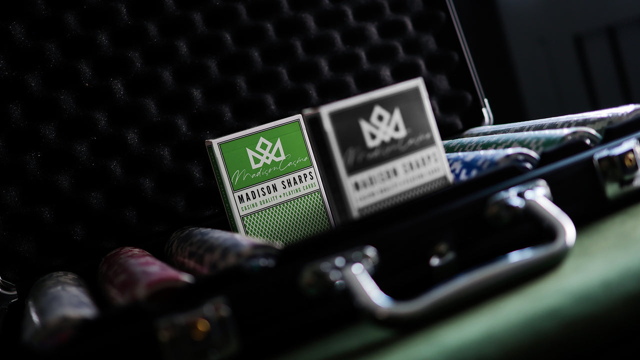 MADISON SHARPS Playing Cards - BLACK playing cards — view 9