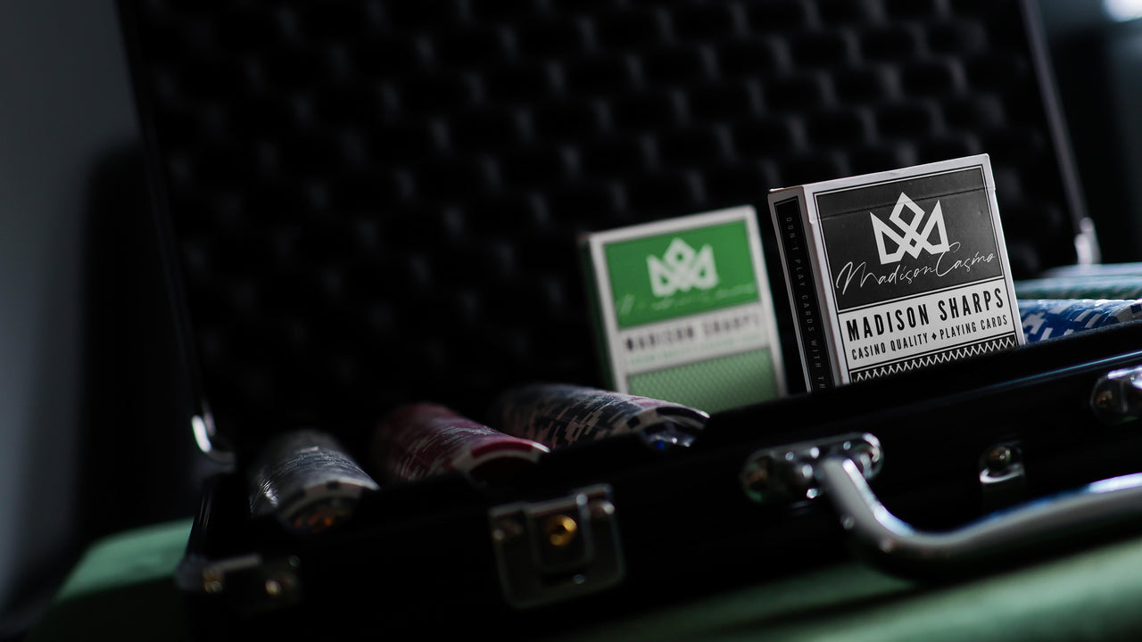 MADISON SHARPS Playing Cards - BLACK playing cards — view 10