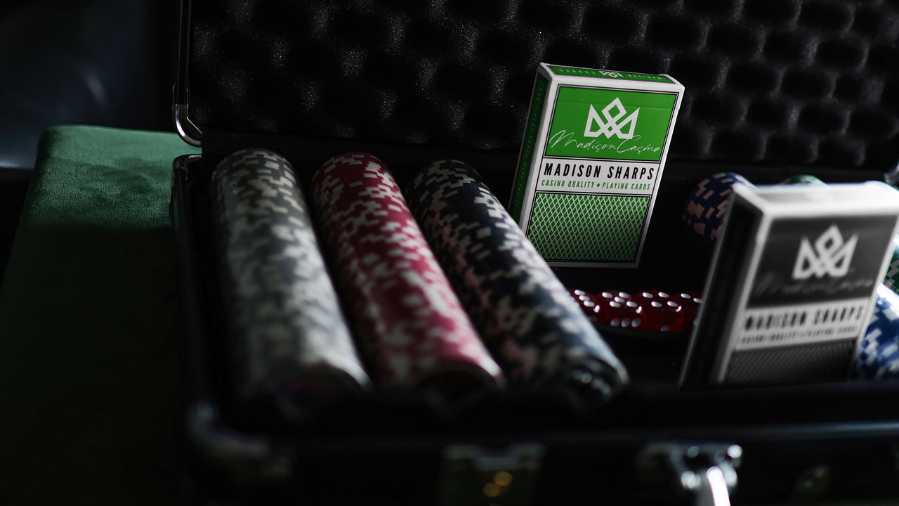 MADISON SHARPS Playing Cards - GREEN playing cards — view 4