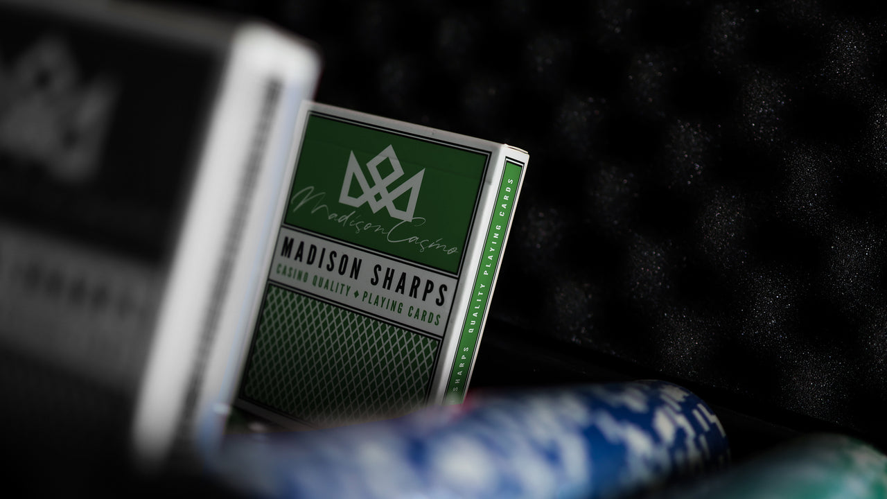 MADISON SHARPS Playing Cards - GREEN playing cards — view 5