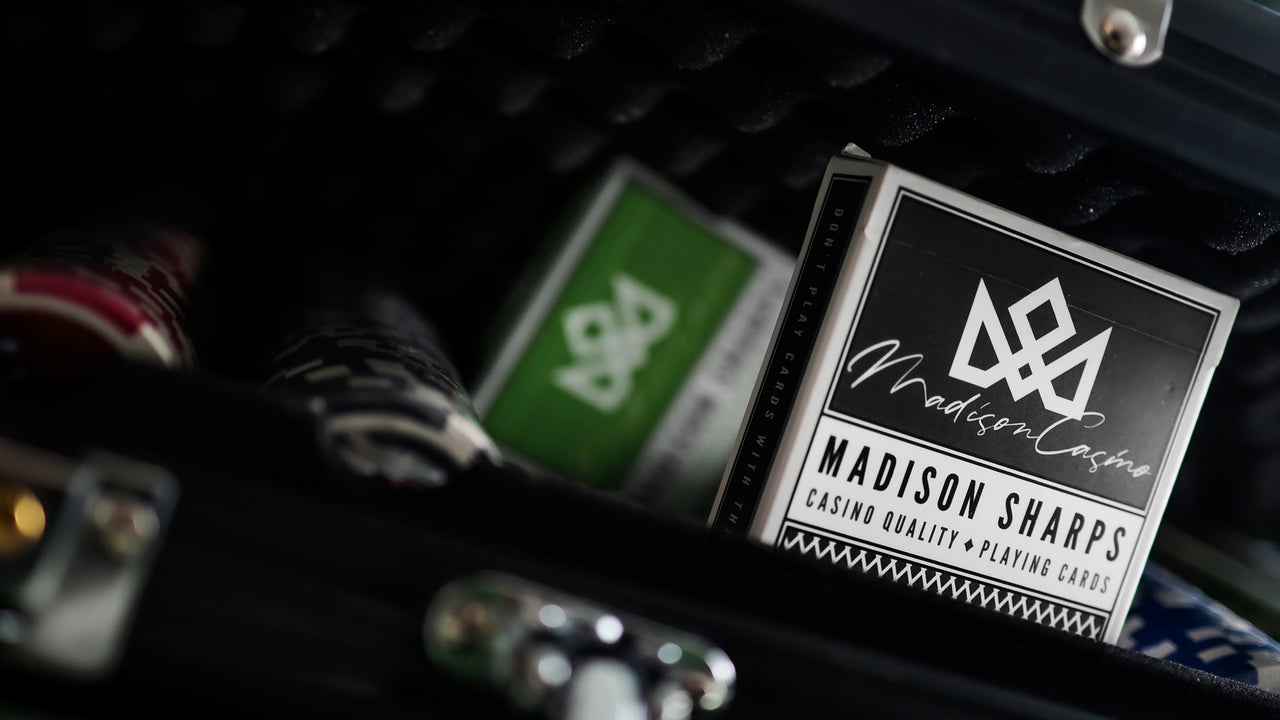MADISON SHARPS Playing Cards - BLACK playing cards — view 16