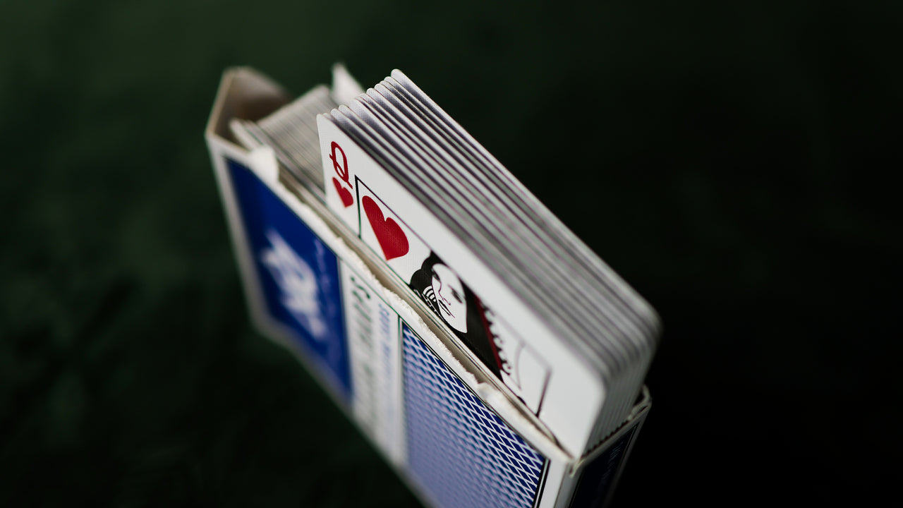 DANIEL'S ADVOCATE index - SHARPS - BLUE playing cards — view 4