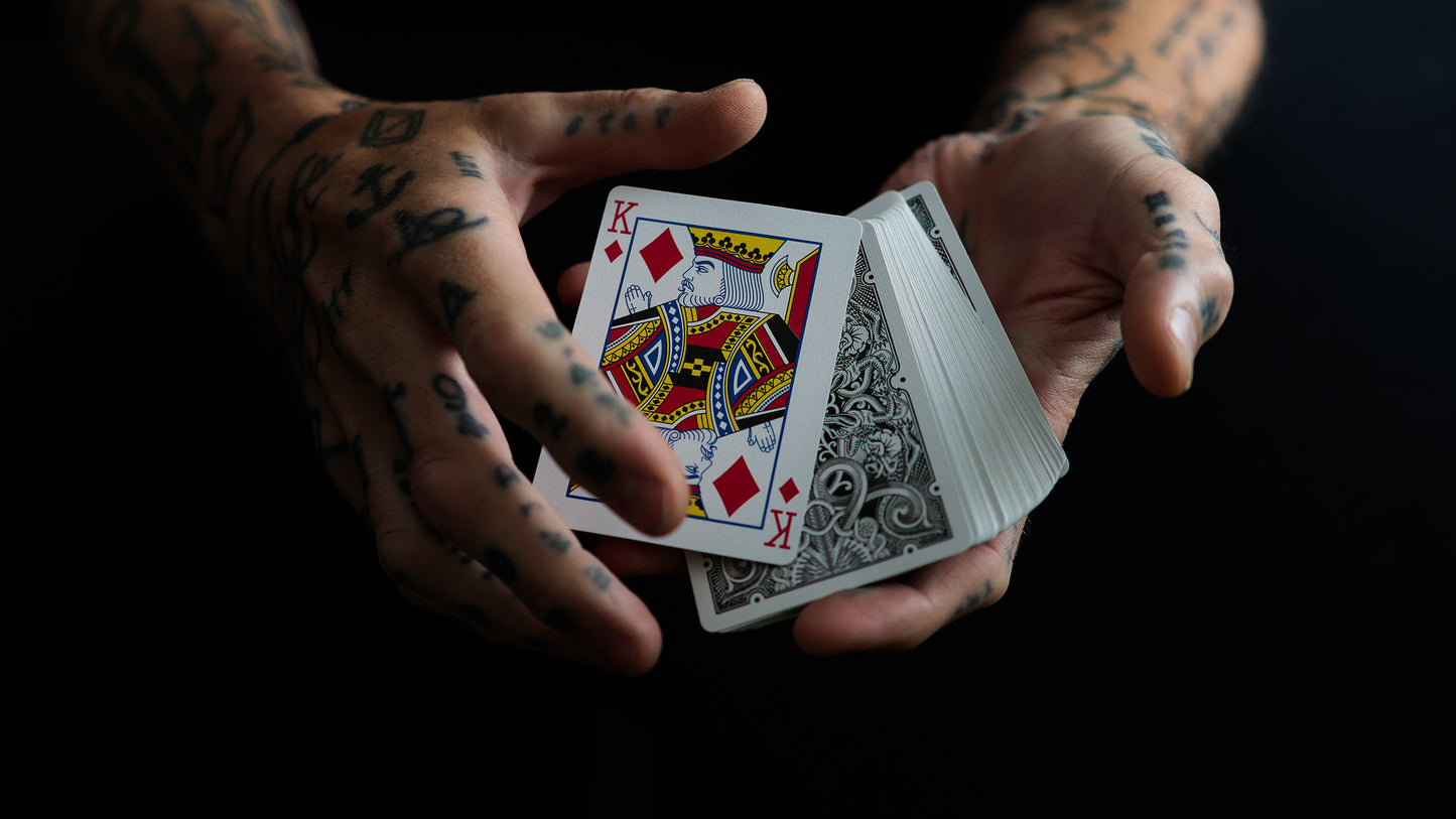 BLACK GATORBACKS by DAVID BLAINE (Silver Gator/Black Tuck)