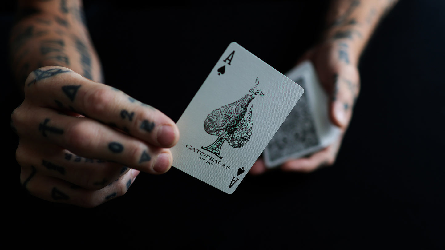 BLACK GATORBACKS by DAVID BLAINE (Silver Gator/Black Tuck)
