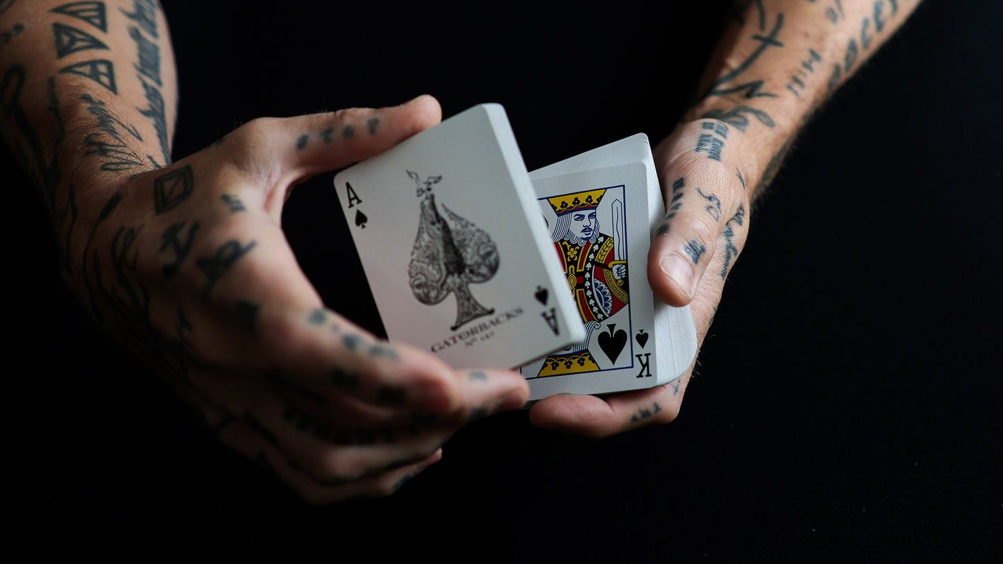 BLACK GATORBACKS by DAVID BLAINE (Silver Gator/Black Tuck)