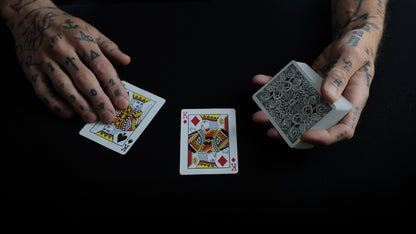 BLACK GATORBACKS by DAVID BLAINE (Silver Gator/Black Tuck)