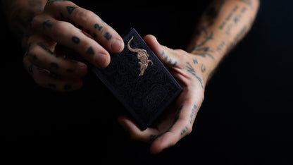 ROSE GOLD GATORBACKS by DAVID BLAINE ( Rose Gold Gator / Black Tuck )