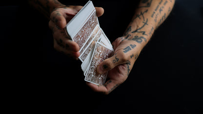 ROSE GOLD GATORBACKS by DAVID BLAINE ( Rose Gold Gator / Black Tuck )