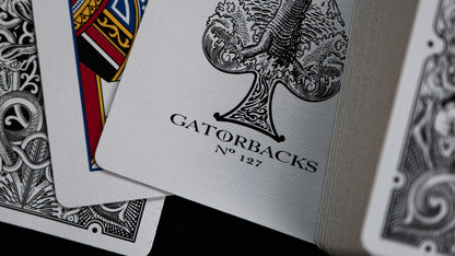 BLACK GATORBACKS by DAVID BLAINE (Silver Gator/Black Tuck)