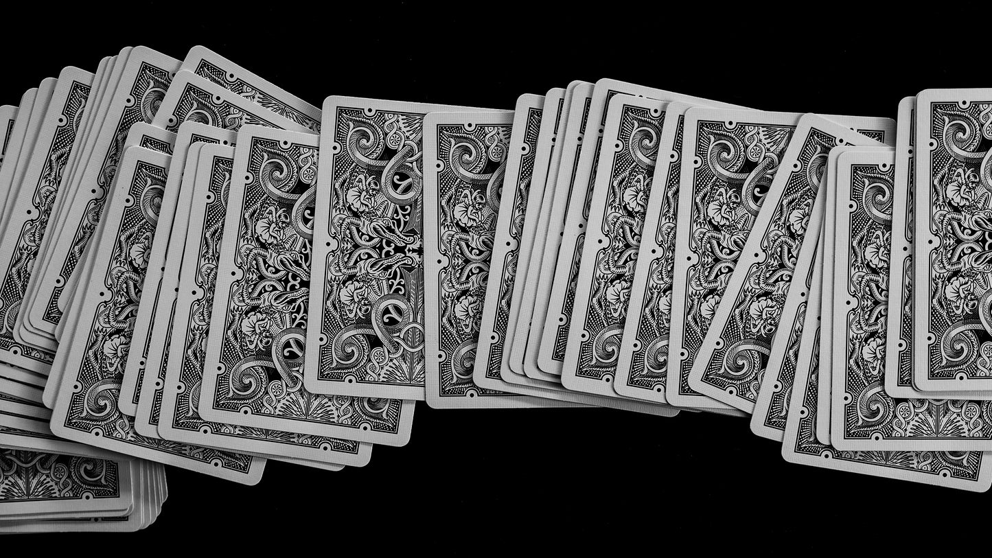 BLACK GATORBACKS by DAVID BLAINE (Silver Gator/Black Tuck)