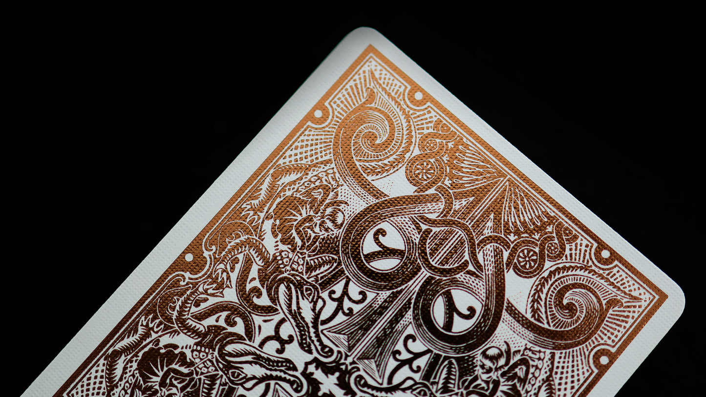 ROSE GOLD GATORBACKS by DAVID BLAINE ( Rose Gold Gator / Black Tuck )