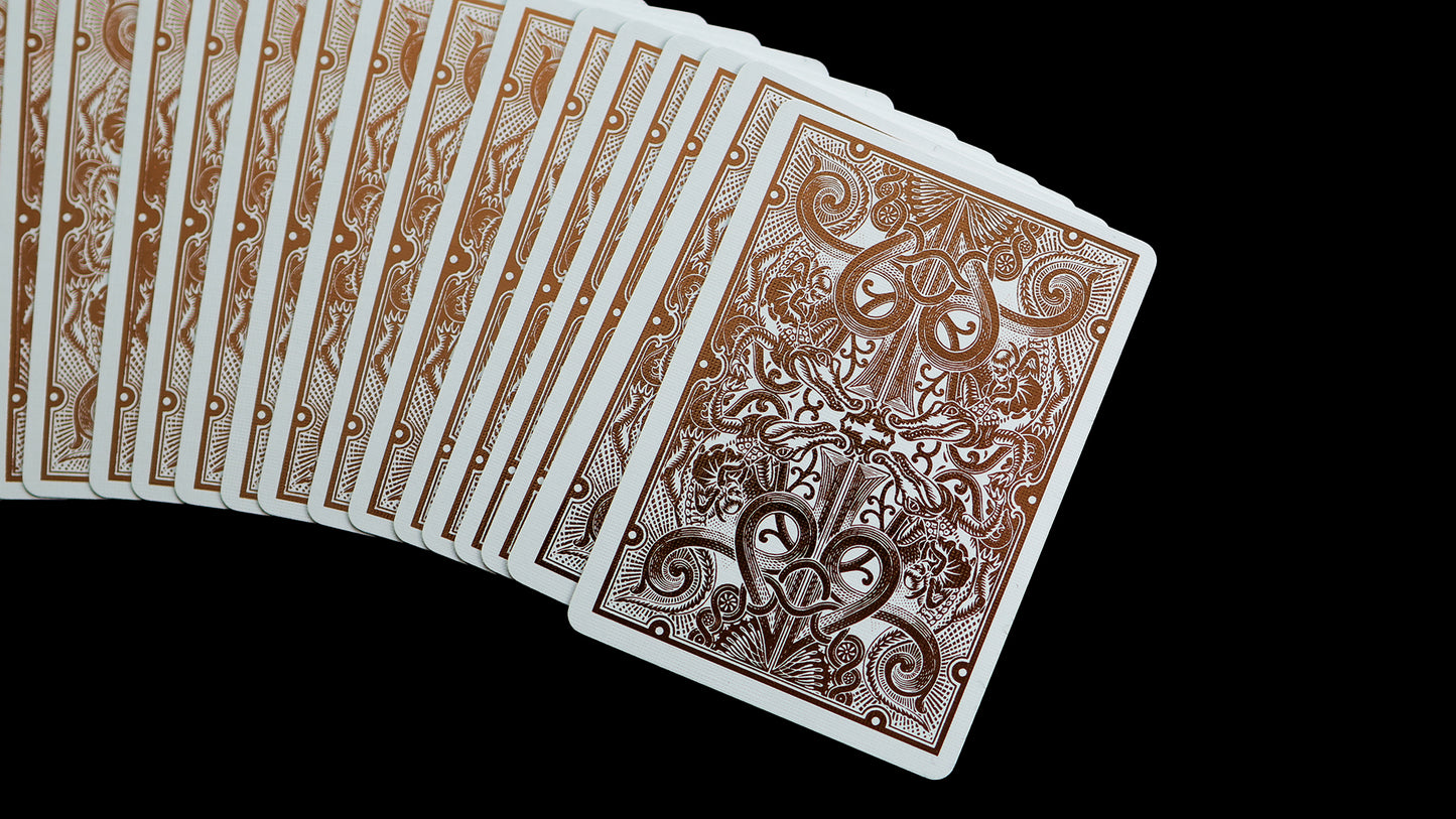 ROSE GOLD GATORBACKS by DAVID BLAINE ( Rose Gold Gator / Black Tuck )
