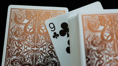 ROSE GOLD GATORBACKS by DAVID BLAINE ( Rose Gold Gator / Black Tuck )