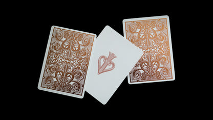 ROSE GOLD GATORBACKS by DAVID BLAINE ( Rose Gold Gator / Black Tuck )