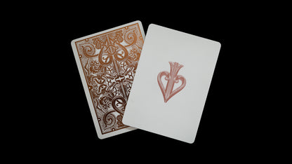 ROSE GOLD GATORBACKS by DAVID BLAINE ( Rose Gold Gator / Black Tuck )