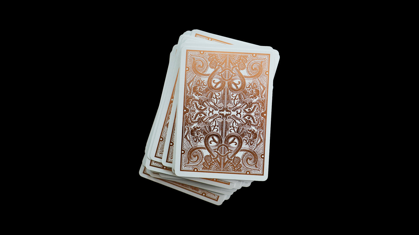 ROSE GOLD GATORBACKS by DAVID BLAINE ( Rose Gold Gator / Black Tuck )
