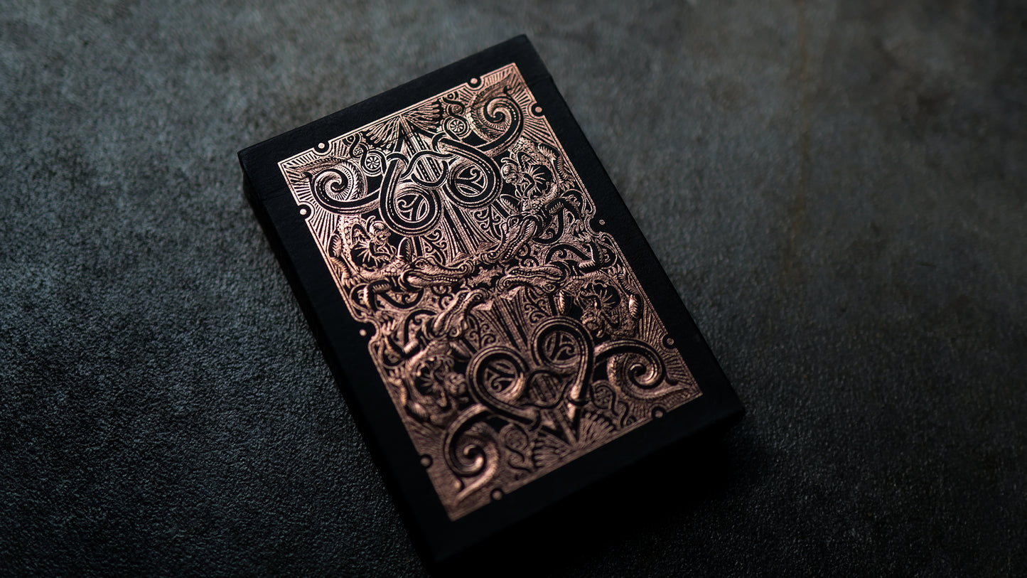 ROSE GOLD GATORBACKS by DAVID BLAINE ( Rose Gold Gator / Black Tuck )