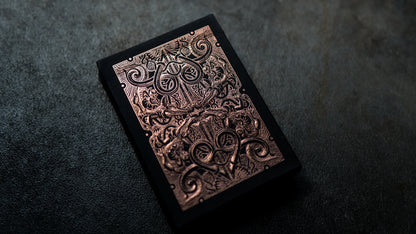 ROSE GOLD GATORBACKS by DAVID BLAINE ( Rose Gold Gator / Black Tuck )