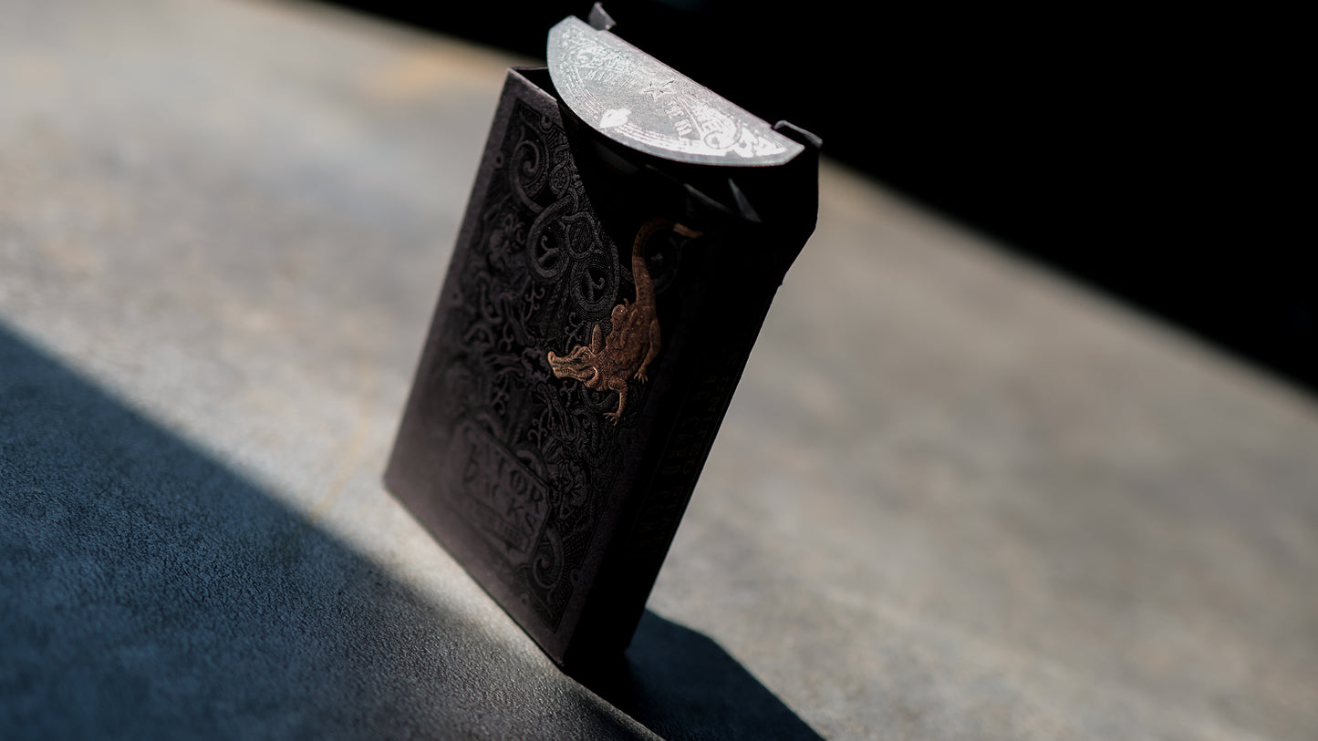 ROSE GOLD GATORBACKS by DAVID BLAINE ( Rose Gold Gator / Black Tuck )