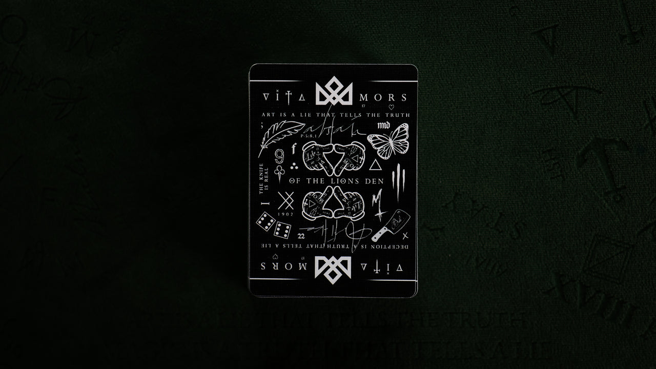 TRIBUTE COLLECTION BOXSET - Black Edition playing cards — view 13