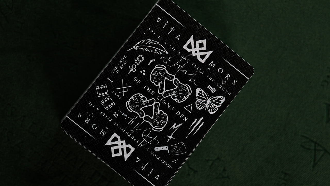 TRIBUTE COLLECTION BOXSET - Black Edition playing cards — view 15
