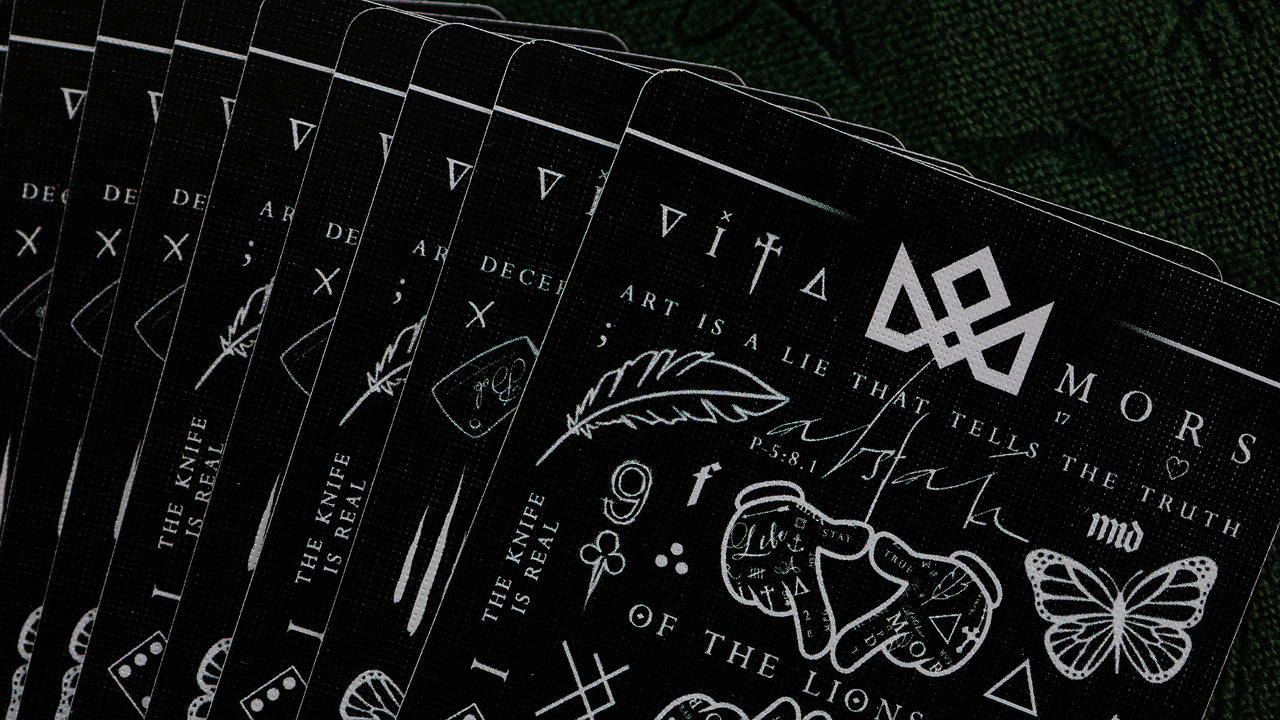 TRIBUTE COLLECTION BOXSET - Black Edition playing cards — view 19