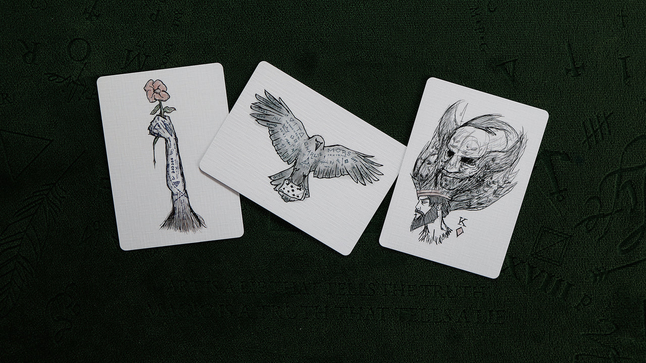 TRIBUTE COLLECTION BOXSET - Black Edition playing cards — view 29