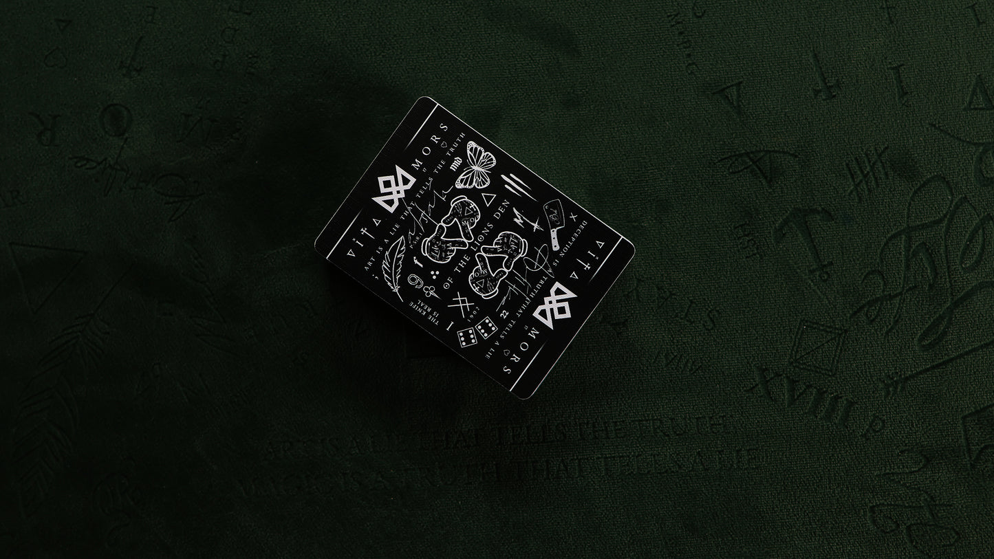 TRIBUTE GAFF Playing Cards - BRICK