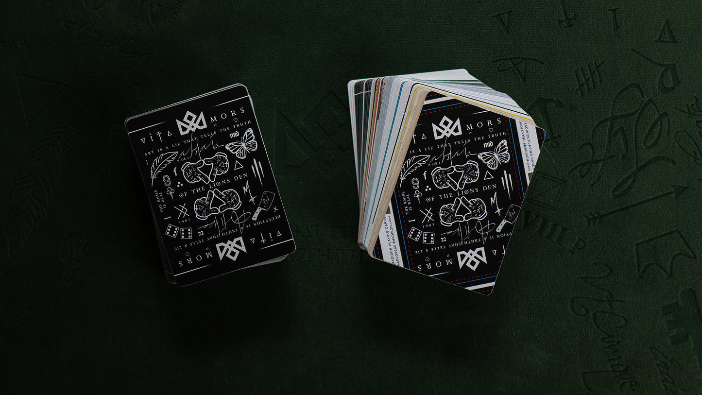 TRIBUTE GAFF Playing Cards - BRICK