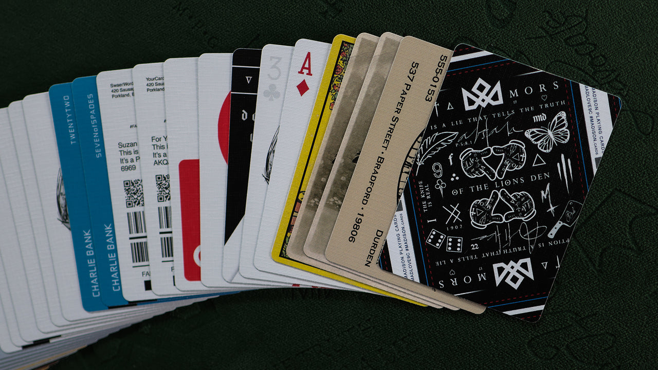 TRIBUTE GAFF Playing Cards - BRICK playing cards — view 8