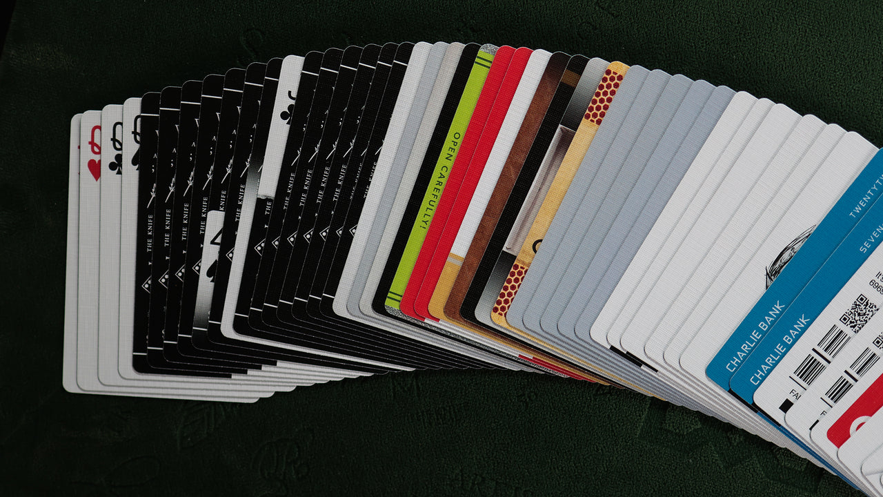 TRIBUTE COLLECTION BOXSET - Black Edition playing cards — view 43