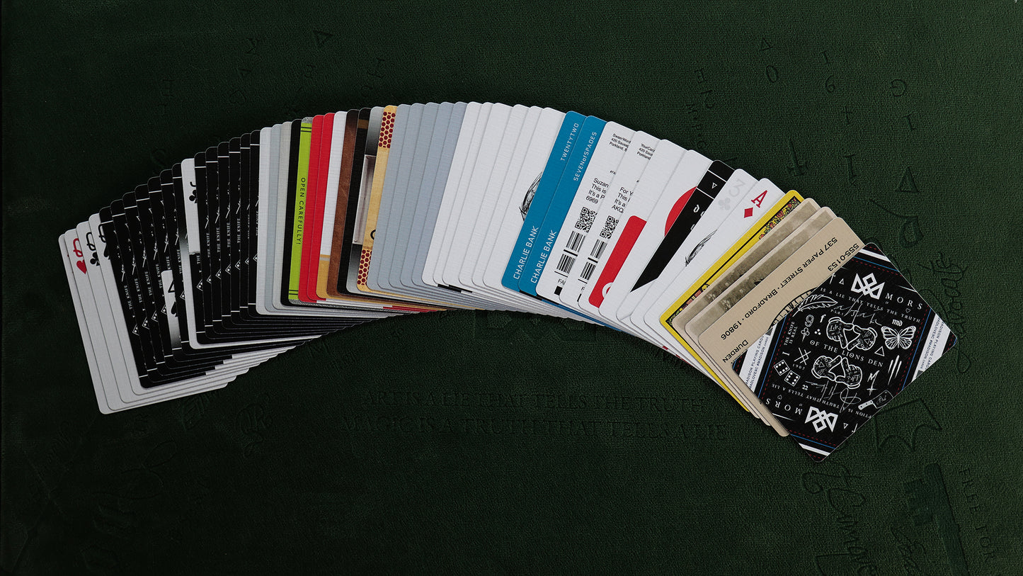 TRIBUTE GAFF Playing Cards - BRICK