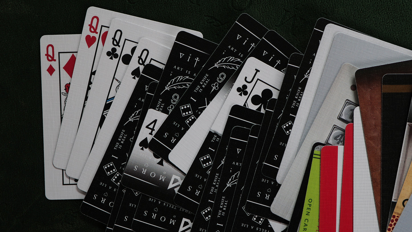 TRIBUTE GAFF Playing Cards - BRICK