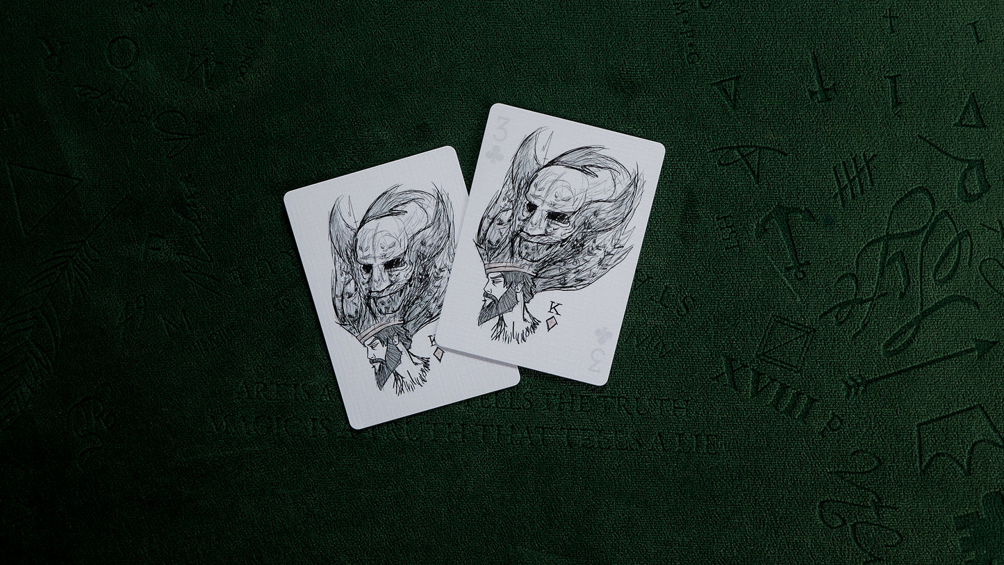 TRIBUTE GAFF Playing Cards - BRICK