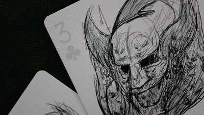 TRIBUTE GAFF Playing Cards - BRICK