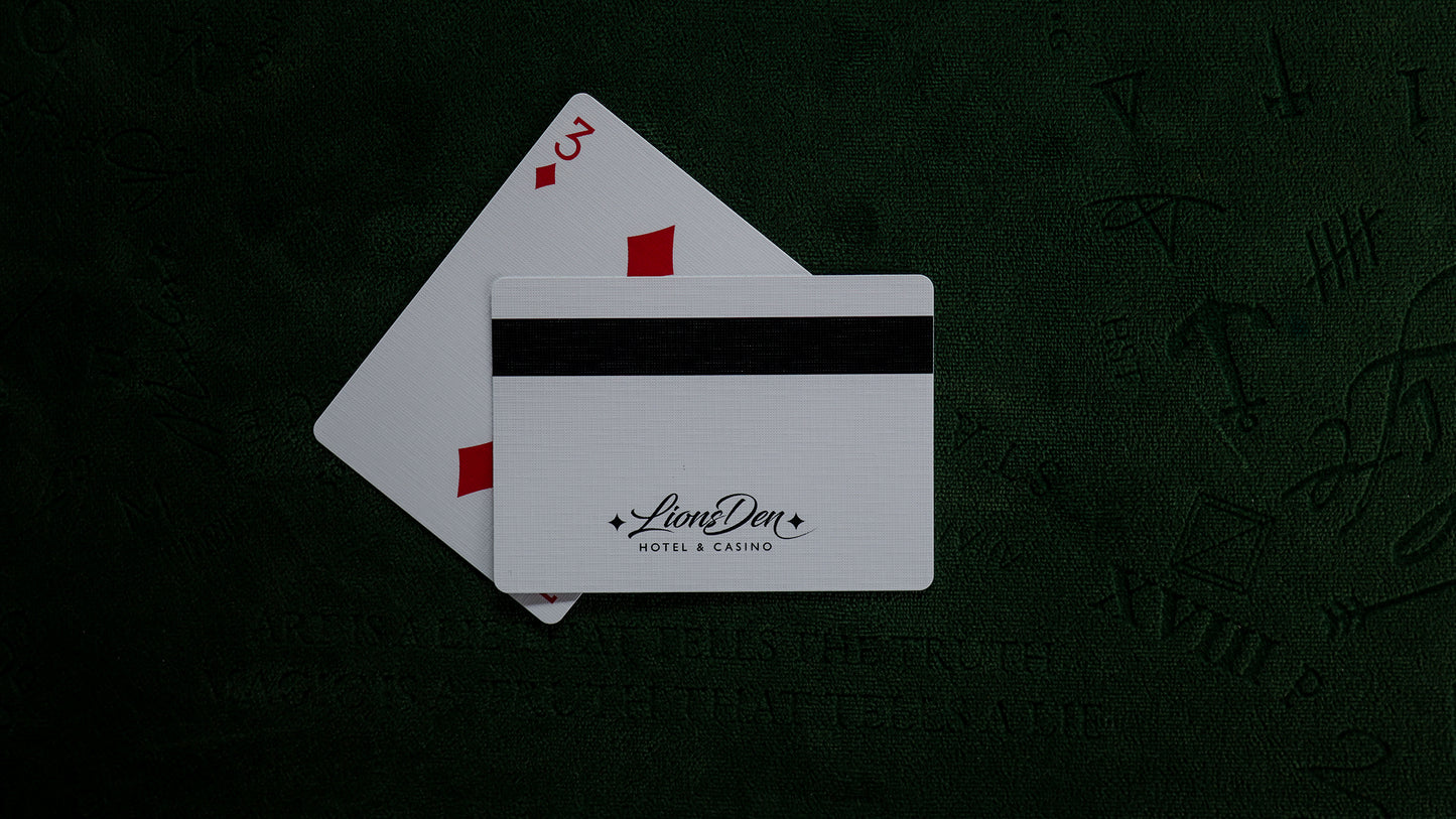 TRIBUTE GAFF Playing Cards - BRICK