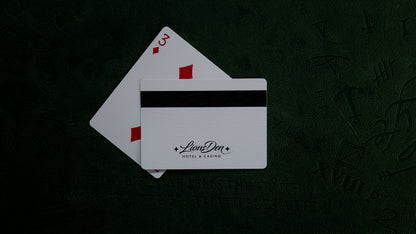 TRIBUTE GAFF Playing Cards - BRICK