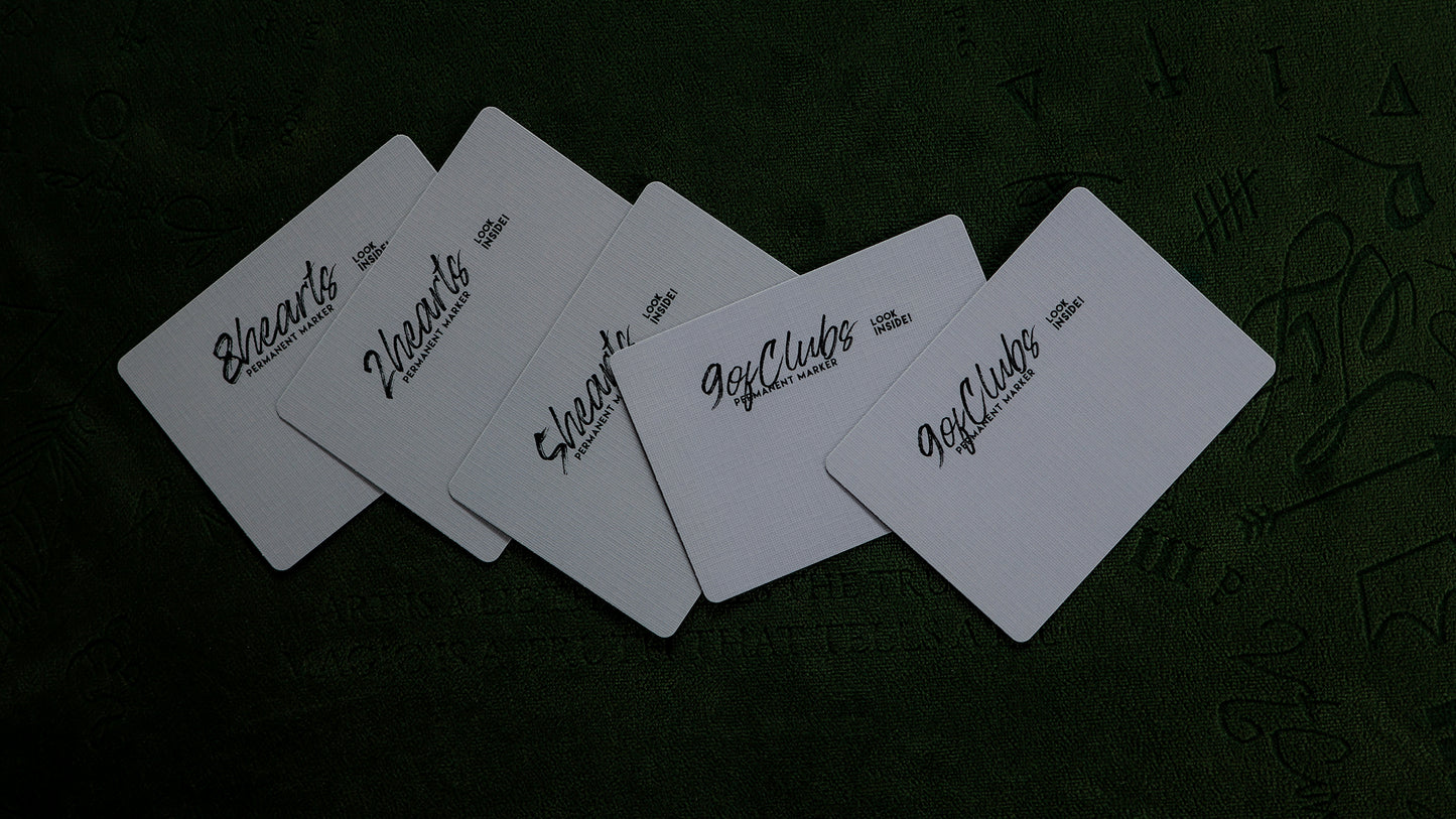 TRIBUTE GAFF Playing Cards - BRICK