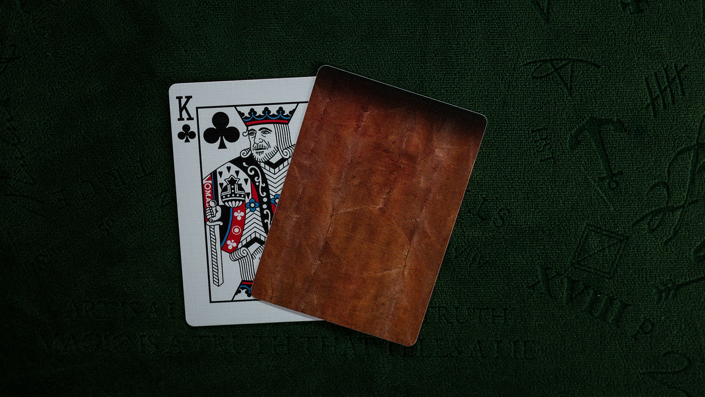 TRIBUTE GAFF Playing Cards - BRICK