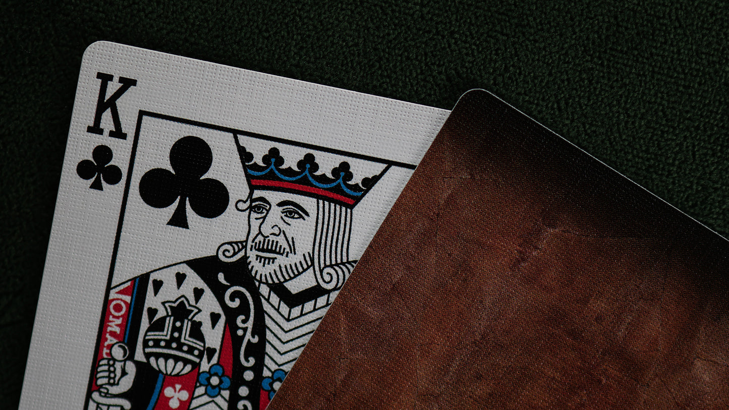 TRIBUTE GAFF Playing Cards - BRICK