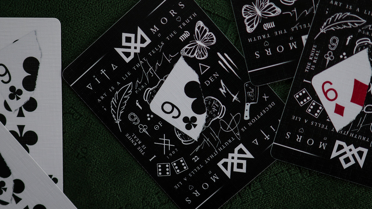 TRIBUTE COLLECTION BOXSET - Black Edition playing cards — view 90