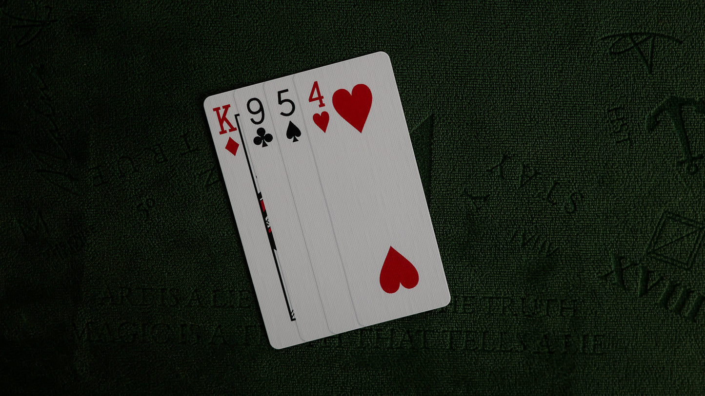 TRIBUTE GAFF Playing Cards - BRICK