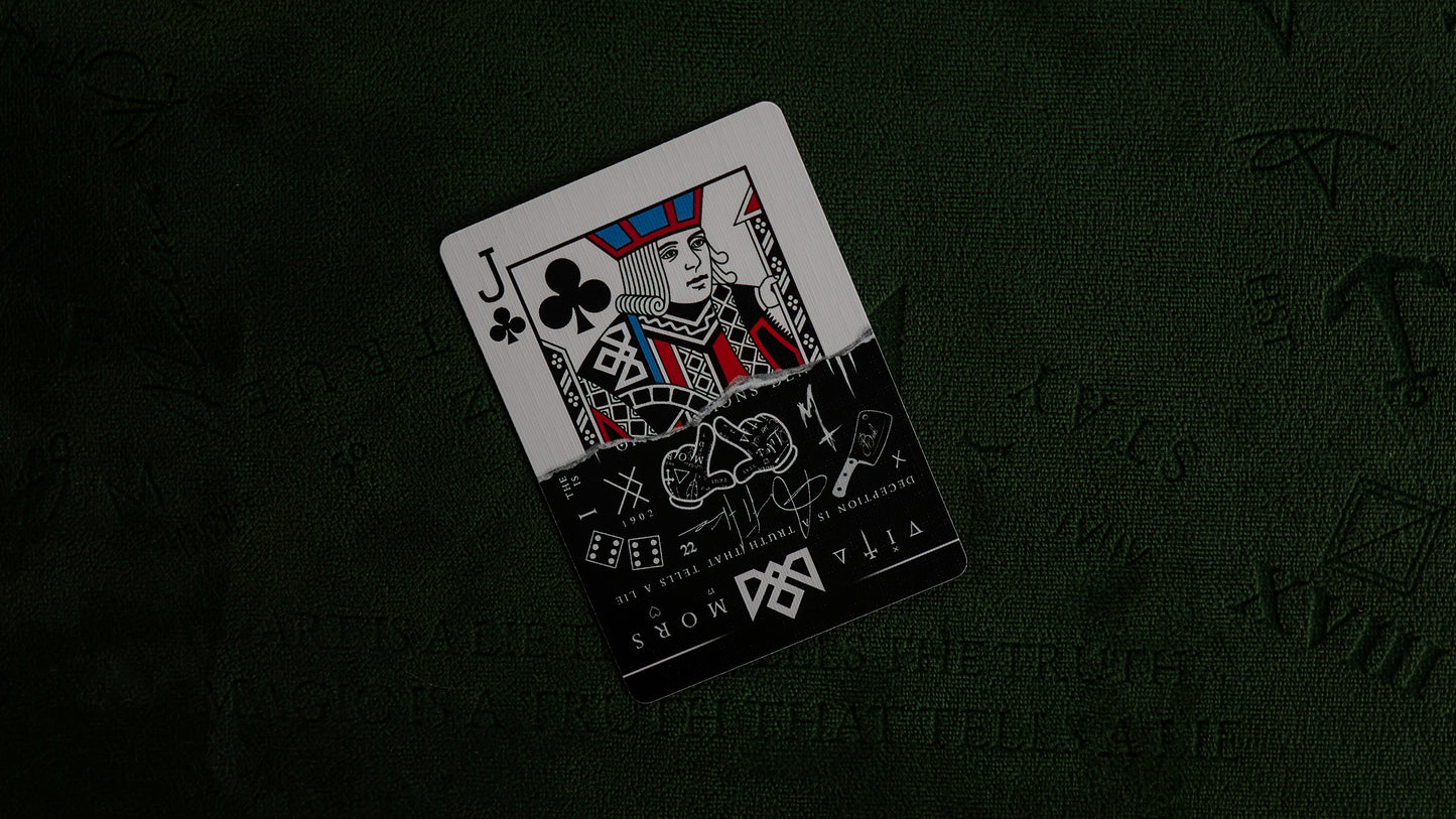 TRIBUTE GAFF Playing Cards - BRICK