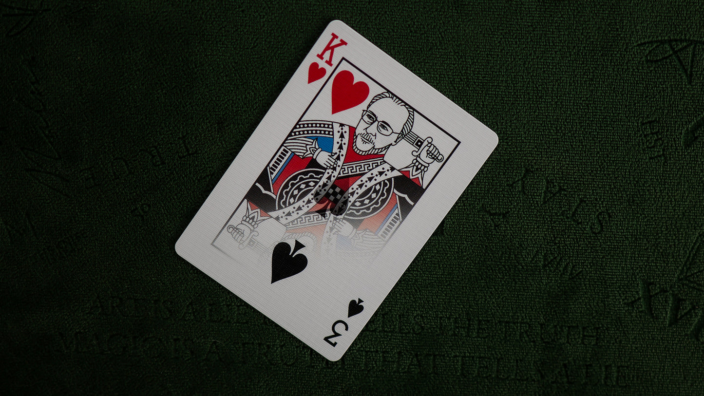 TRIBUTE GAFF Playing Cards - BRICK