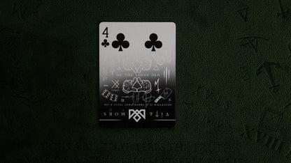 TRIBUTE GAFF Playing Cards - BRICK