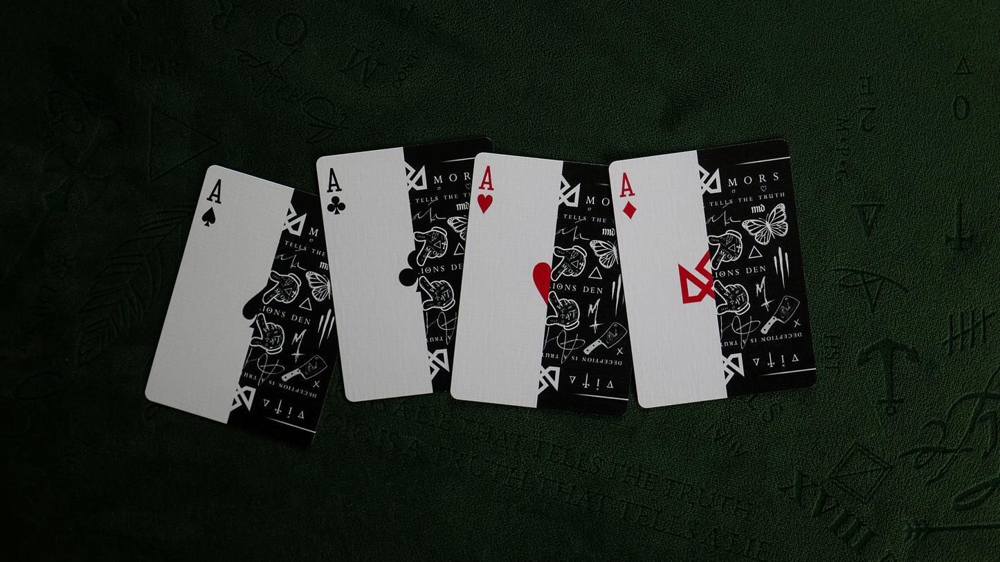 TRIBUTE GAFF Playing Cards - BRICK
