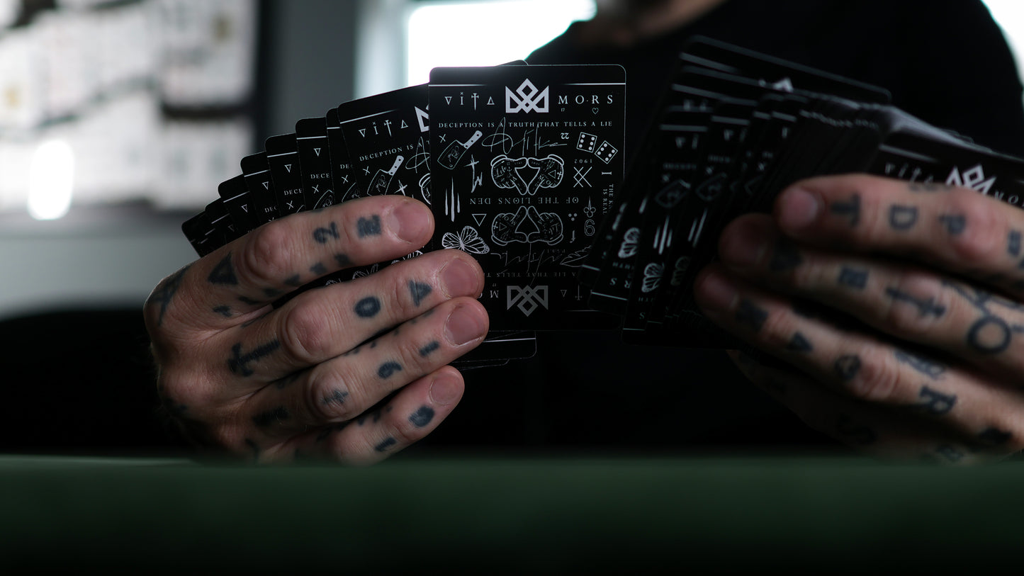 TRIBUTE GAFF Playing Cards - BRICK
